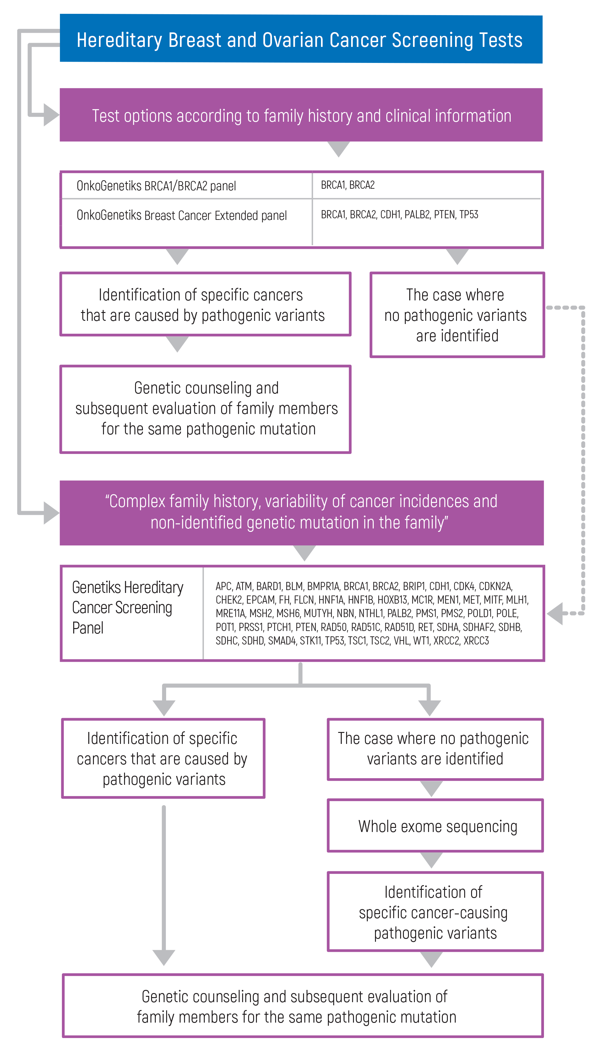 Genetic testing in inherited breast and ovarian cancer R208